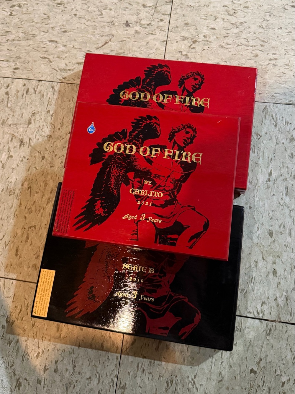 CIGAR BOX EMPTY BUNDLE